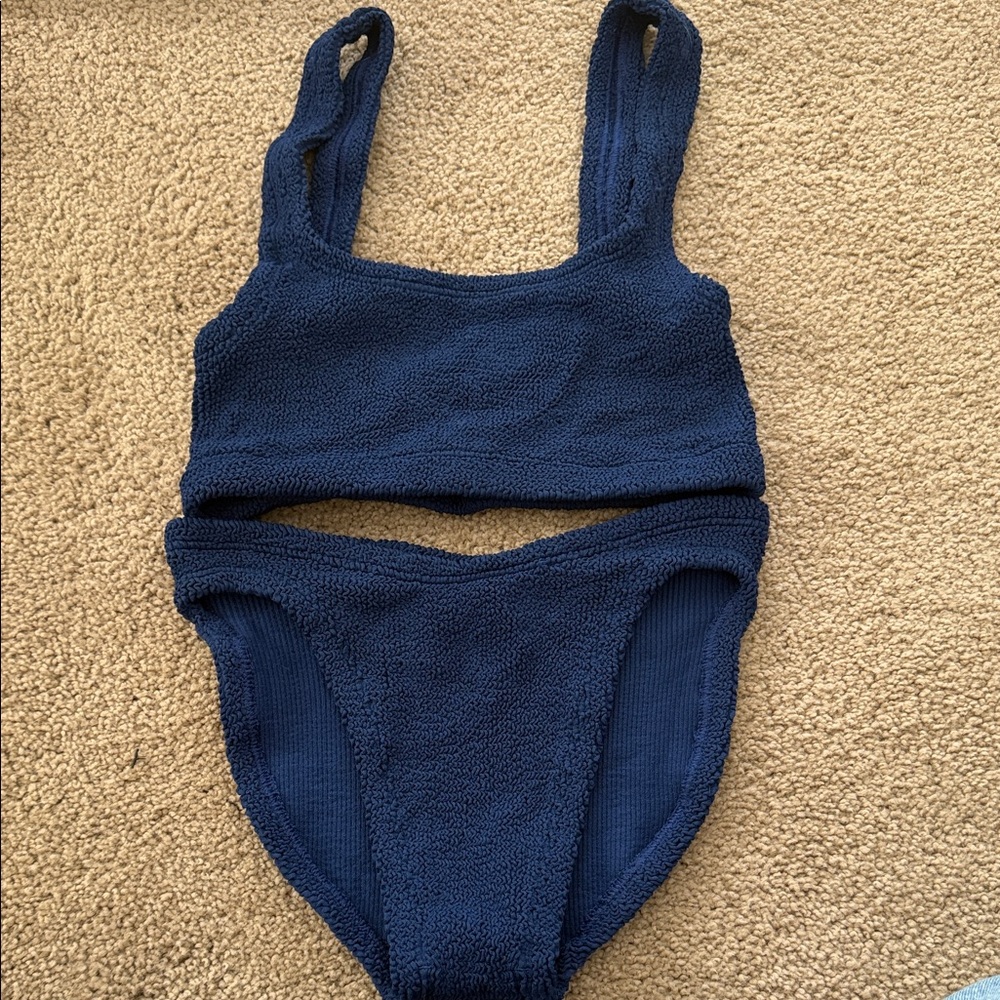Hunza G Navy Bikini